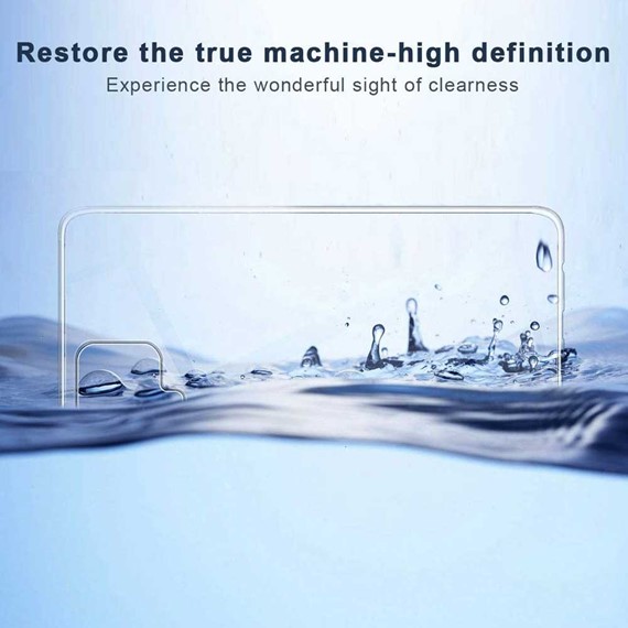 CaseUp Samsung Galaxy A22 4G Kılıf İnce Şeffaf Silikon Beyaz 5